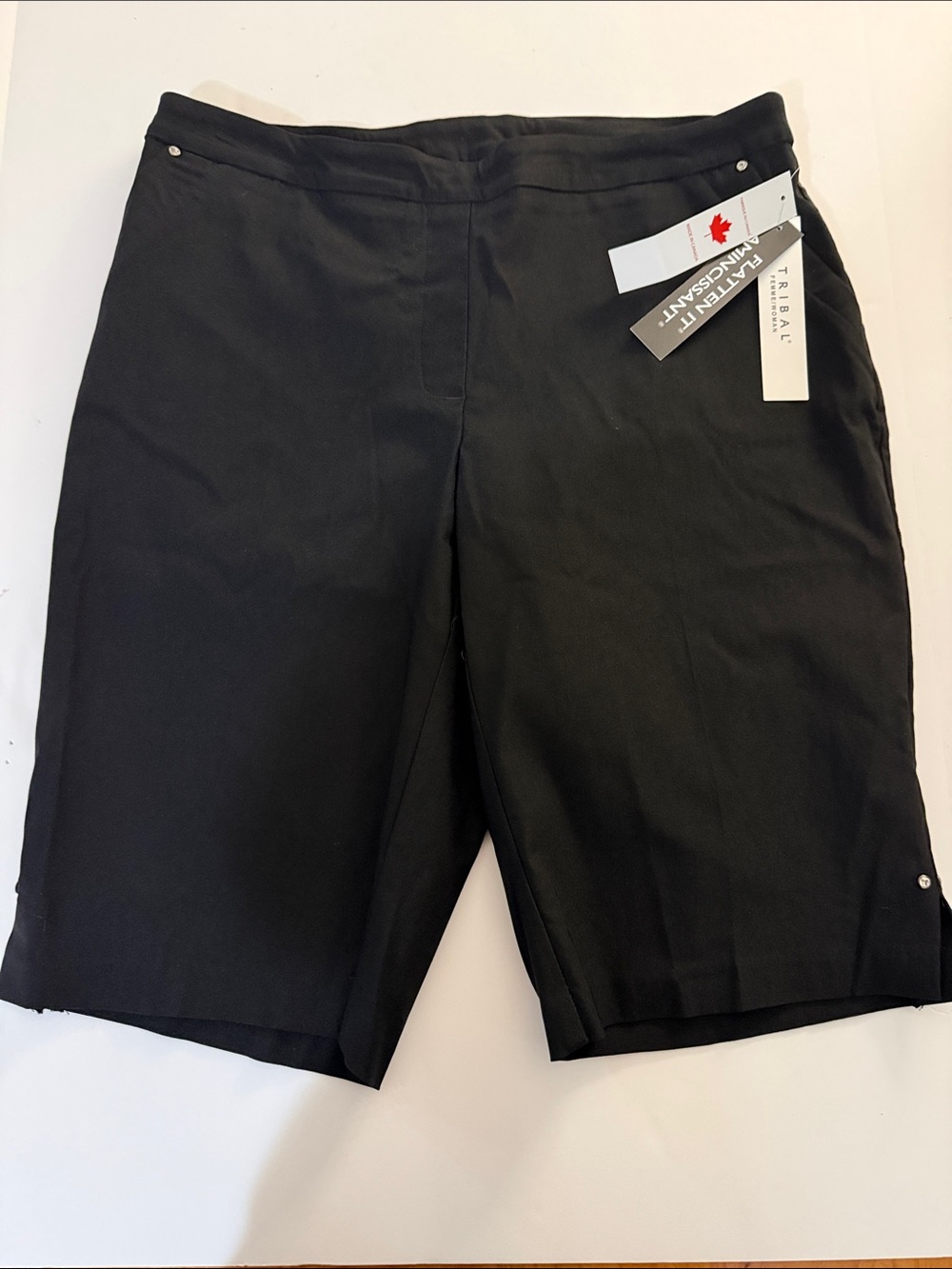 Tribal Black Women's Bermuda Shorts